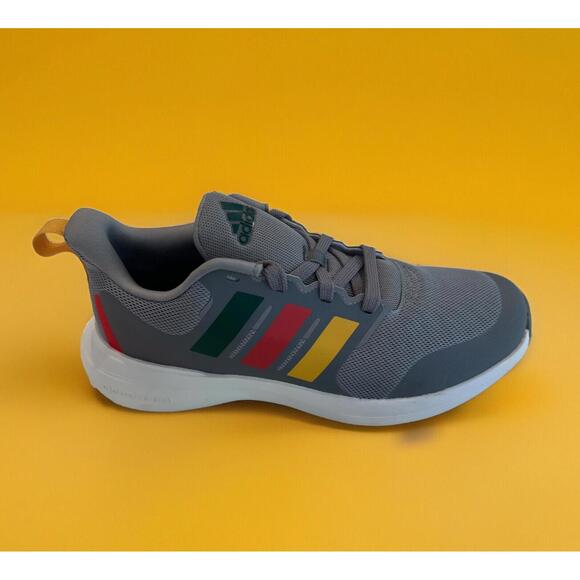 adidas Other - Adidas Kids Running Course A Pied Gray Shoes Size 5.5